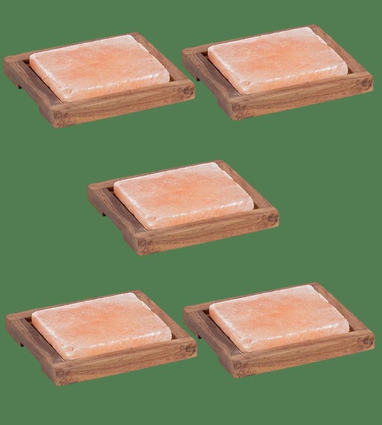 Himalayan Salt Plank Small with holder 5 units